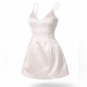 New with tag! $49.90 Akira Elegant Opera Pink Satin Dress sz M